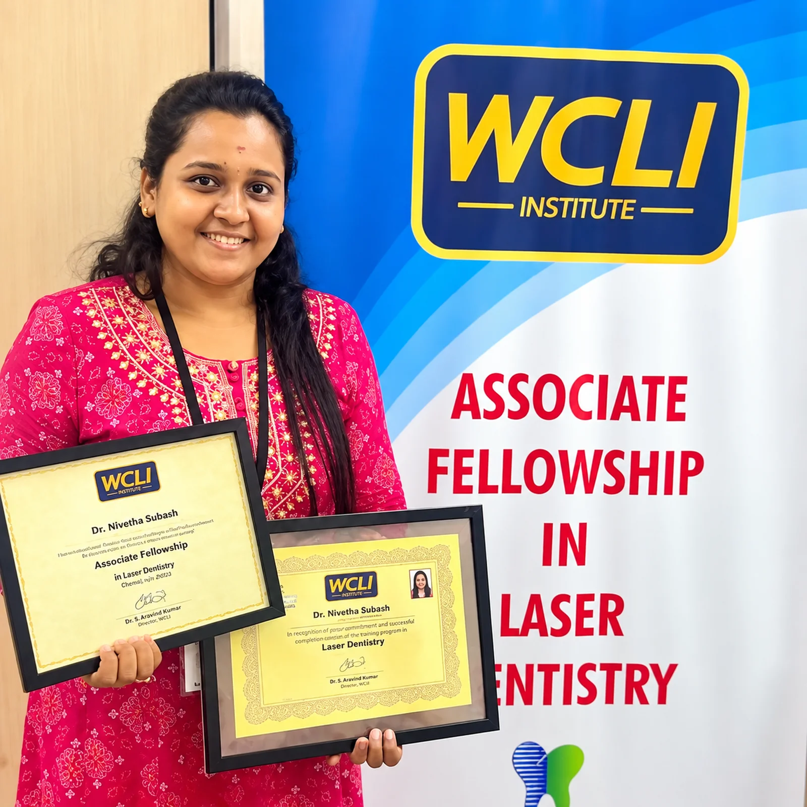 Dr. Niveda Subash, BDS, AFLD (WCLI) — Dental Surgeon at Dr. Subash Dental Care